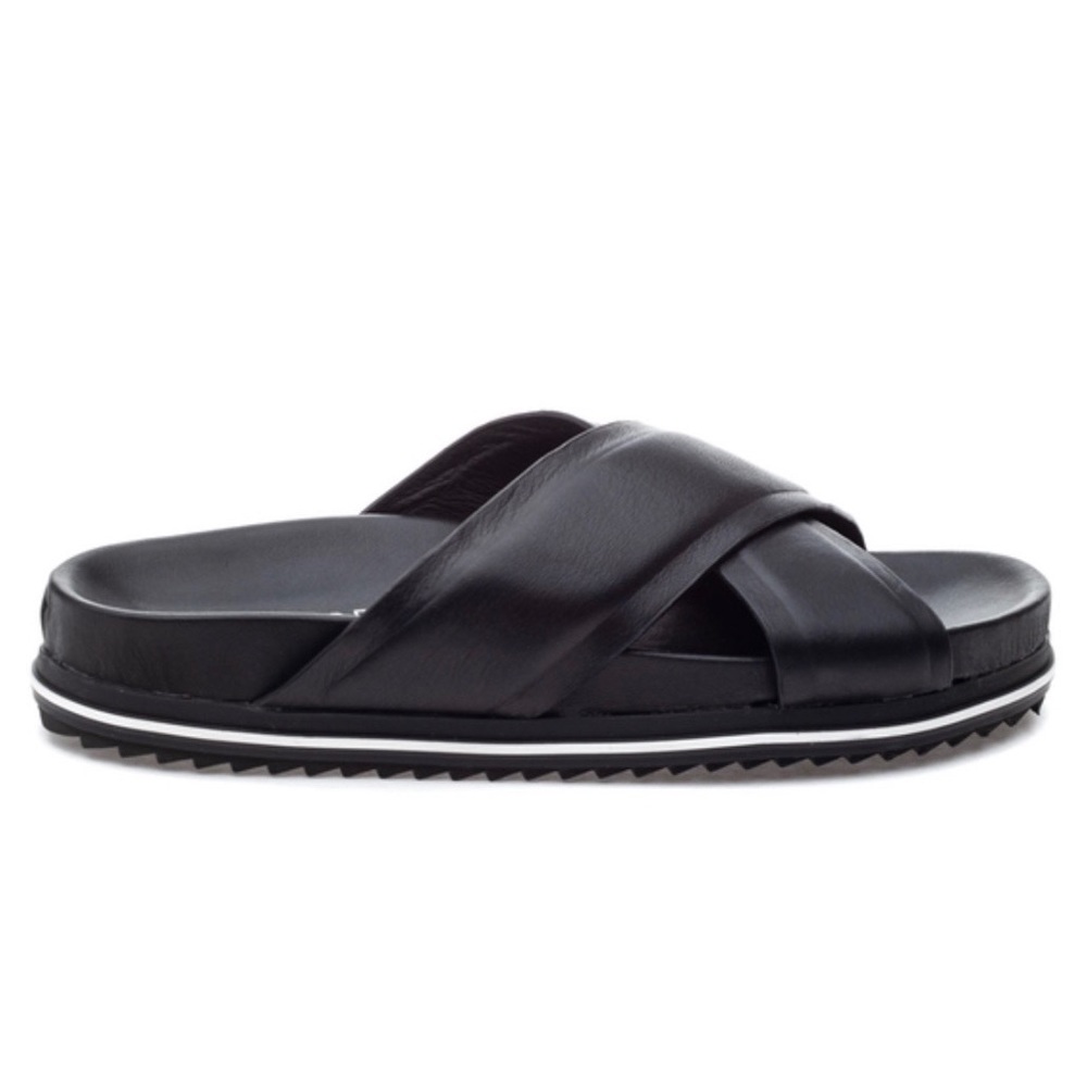 LAST ONE | J/Slides | Olivia Sandal | Black - Picture 3 of 8